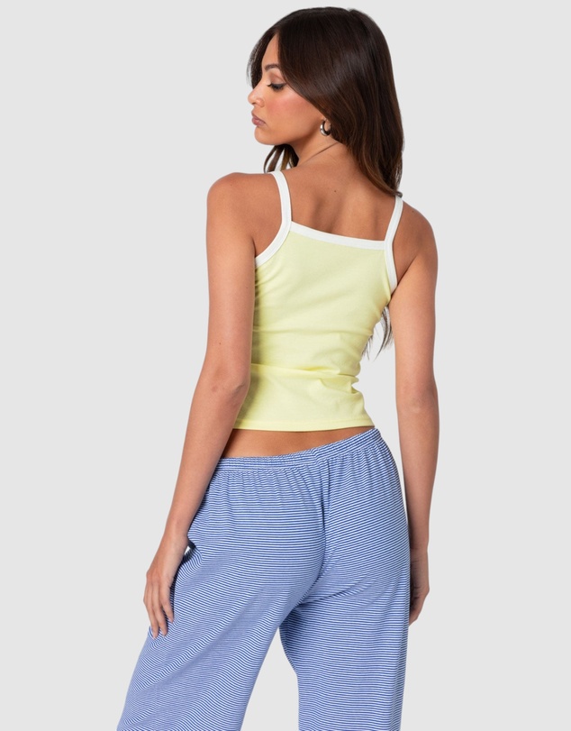 EDIKTED - Ramira Contrast Tank Top