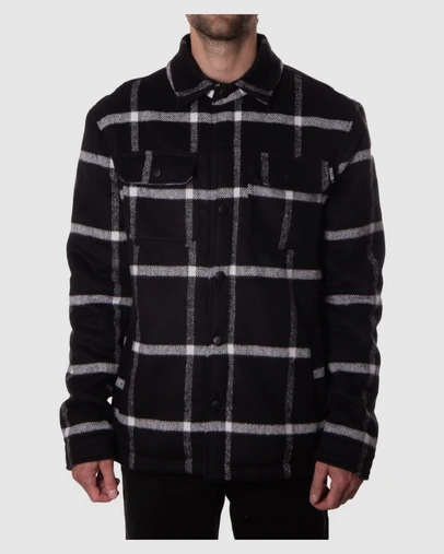 Fallen Footwear - Mens Lamb Jacket Black
