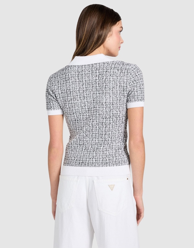 GUESS - Tweed Annabelle Sweater Top