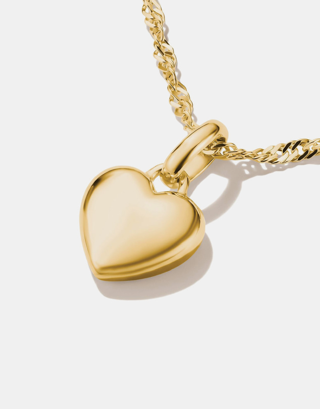 THOMAS SABO - Gold-Plated Heart Charm