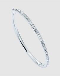 Ted Baker - CLAUDIA: Narrow Crystal Hinged Bangle Bracelet