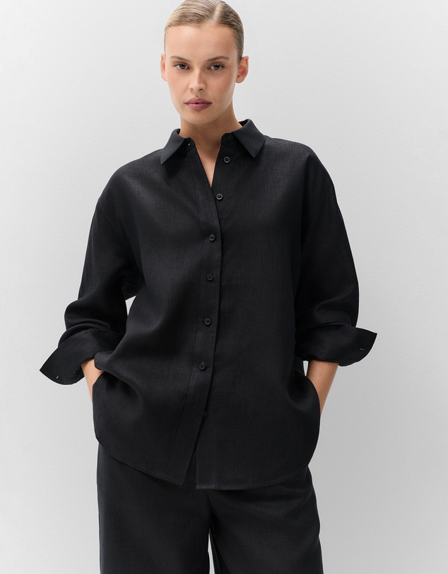 UNISON - The Classic Oversized Linen Shirt