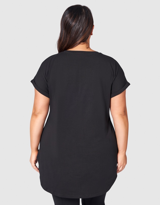 Indigo Tonic - Lauren Longline Tee