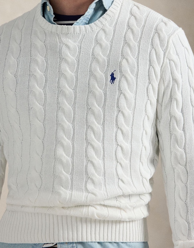Polo Ralph Lauren - Cable-Knit Cotton Sweater