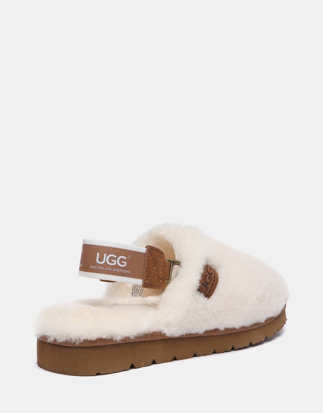 EVERAU - Australian Shepherd Ugg Kamari Double Faced Sheepskin Upper House Shoes