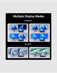 Ugreen - Ugreen 10-in-1 USB C Hub with Dual 4K display