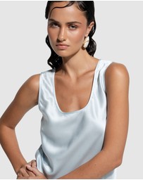 GINIA - Silk Singlet Slip