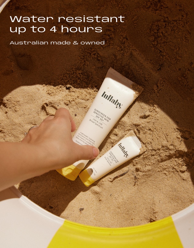 Lullaby Skincare - Sensitive Skin Sunscreen SPF50+ 140g