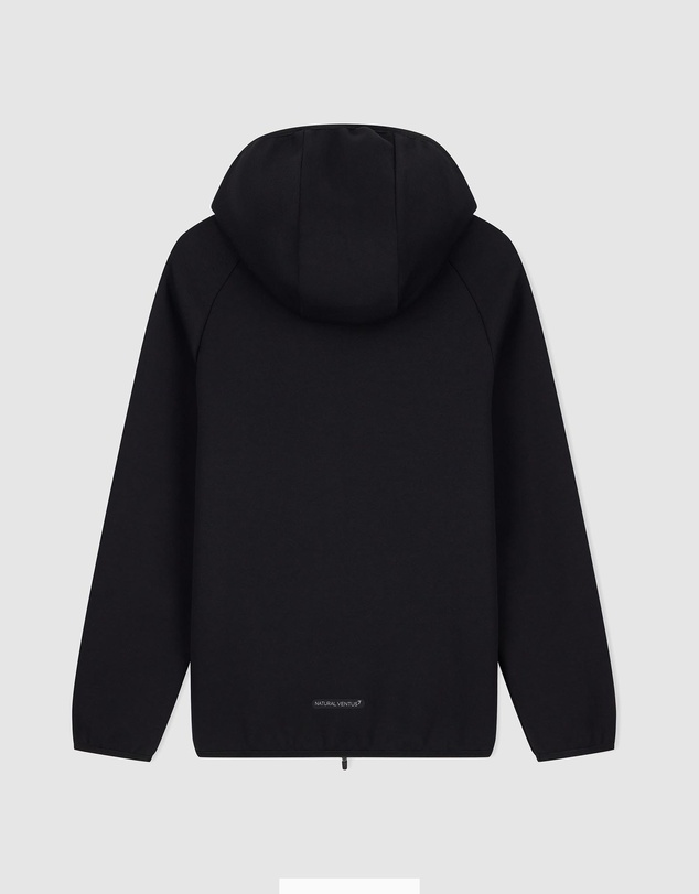 Emporio Armani EA7 - Natural Ventus7 Full-Zip Hoodie