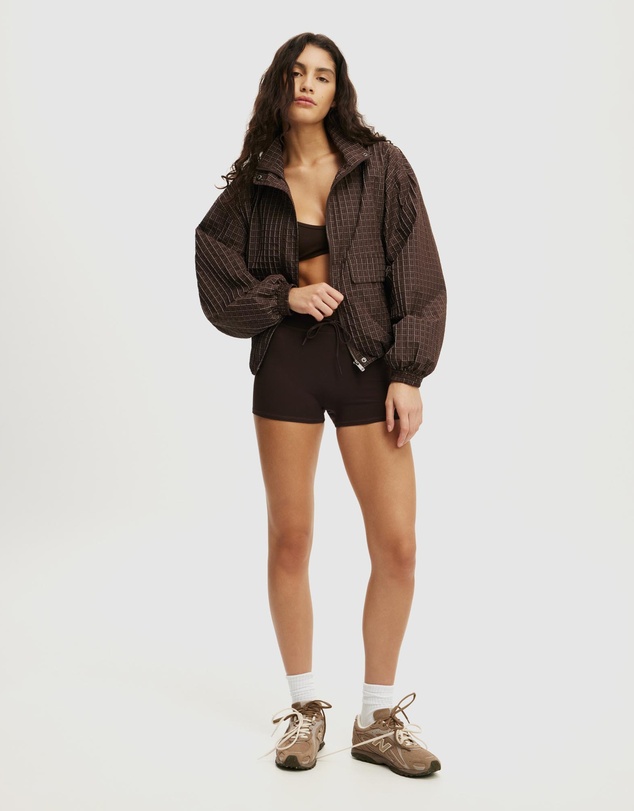 Cotton On Body Active - Ultra Soft Tie Front Micro Shorts