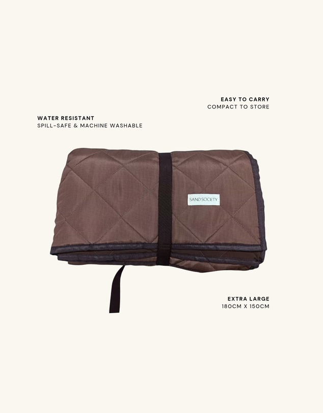Sand Society - Gingham Picnic Blanket