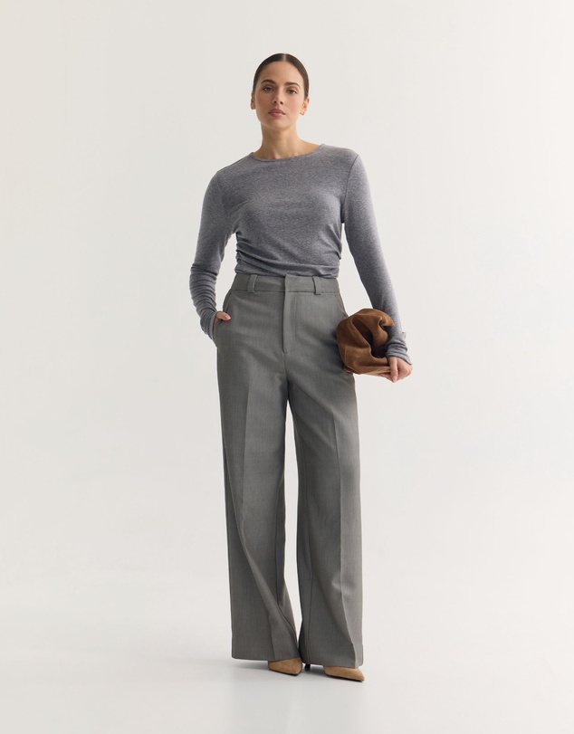 Oxford - Lucy Fine Wool Knit Top