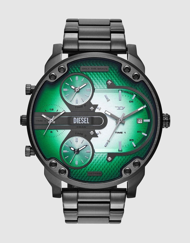 Diesel - Mr. Daddy Slim Gunmetal Analogue Watch