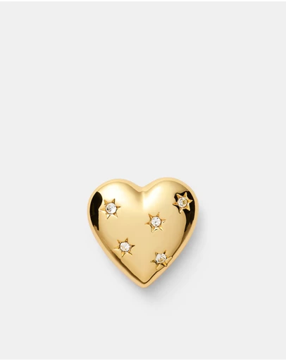 MIMCO - Puffy Heart Brooch