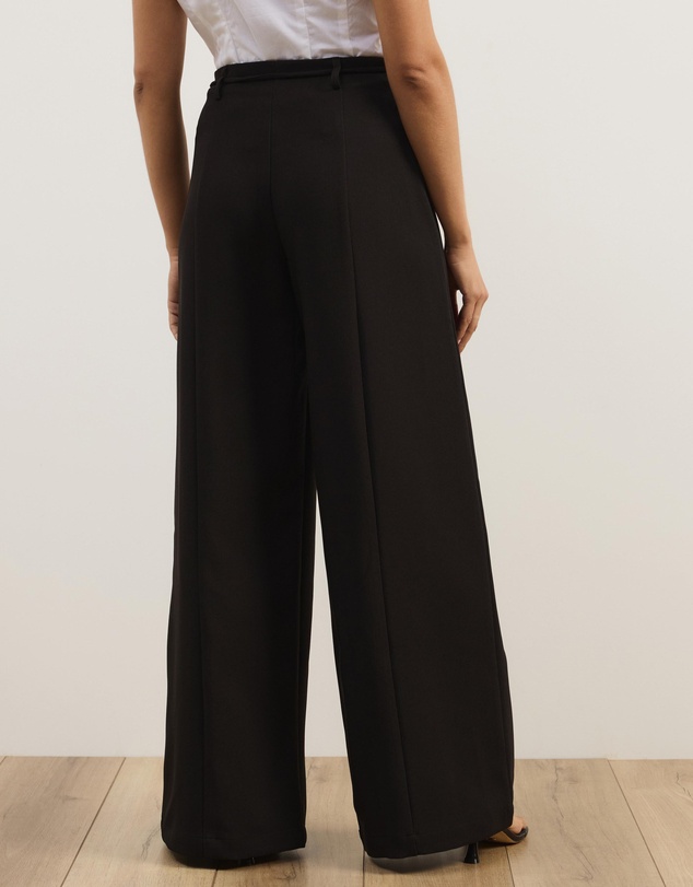 Atmos&Here - Kyra Tie Belt Tailored Pants