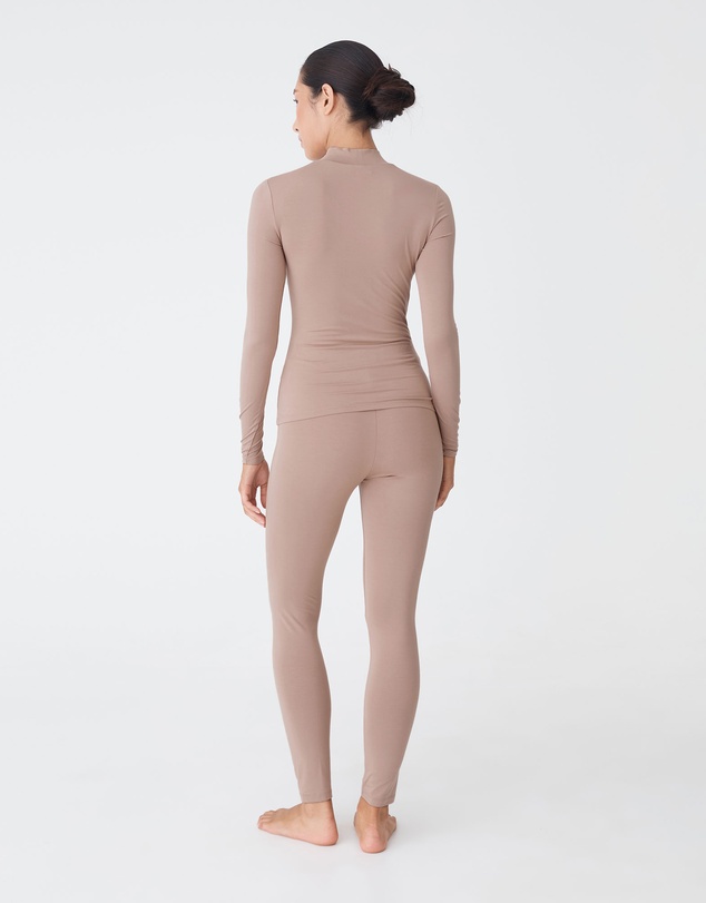 Forcast - Nina Bamboo Long Sleeve Top