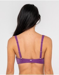 Rusty - Shimmy Bralette Bikini Top