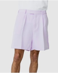 Justin Cassin - Robbie Loose Cropped Shorts