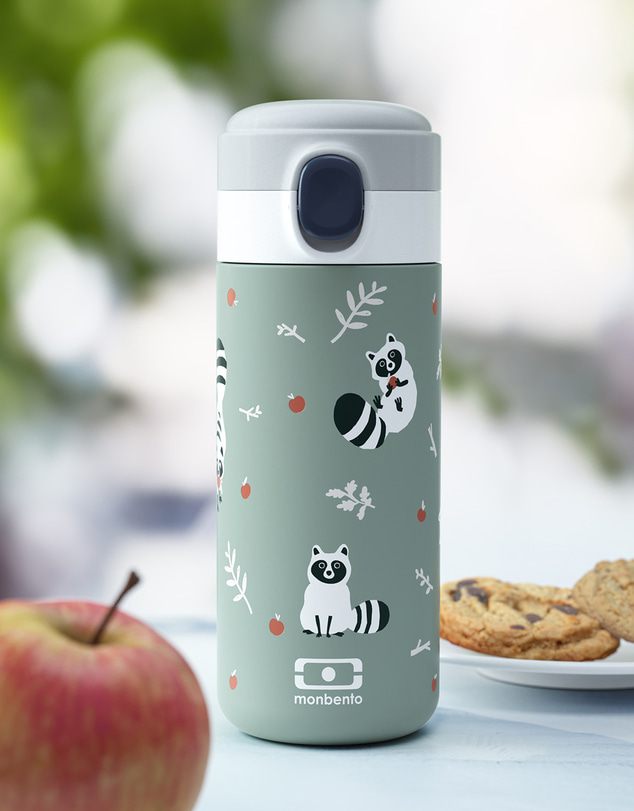 Monbento - Monbento Mb Pop Insulated Bottle - Raccoon