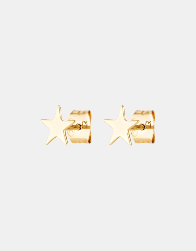 Luna Rae - Solid Gold - Litte Star Studs