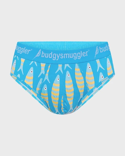 Budgy Smuggler - Men's Underwear Briefs in Sardines