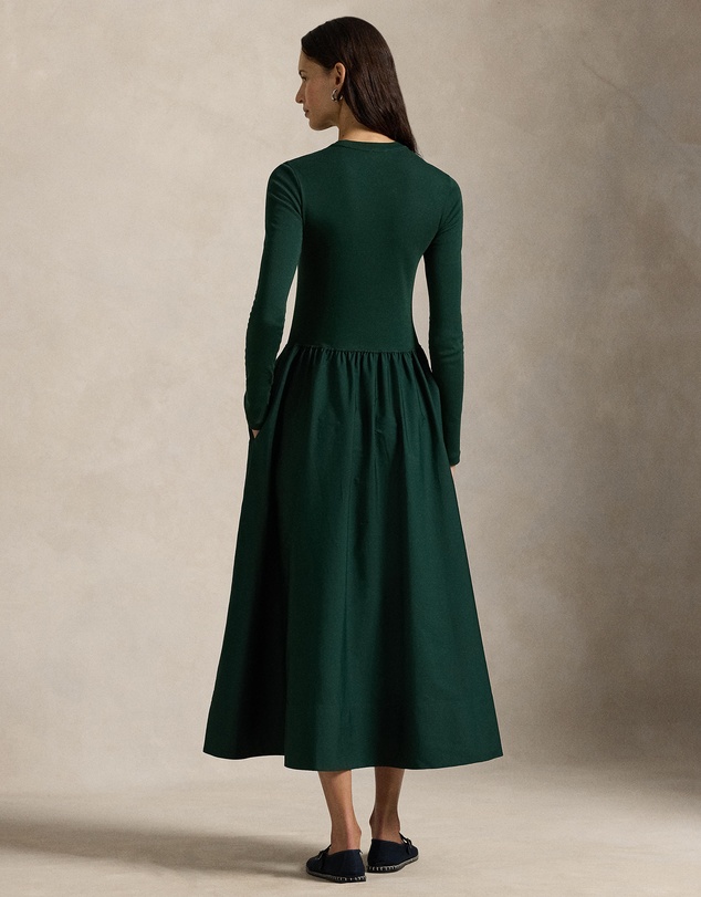 Polo Ralph Lauren - Cotton Long-Sleeve Dress - ICONIC EXCLUSIVE