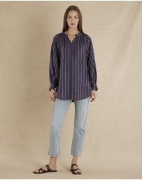 Amelius - Estelle Linen Tunic Blouse