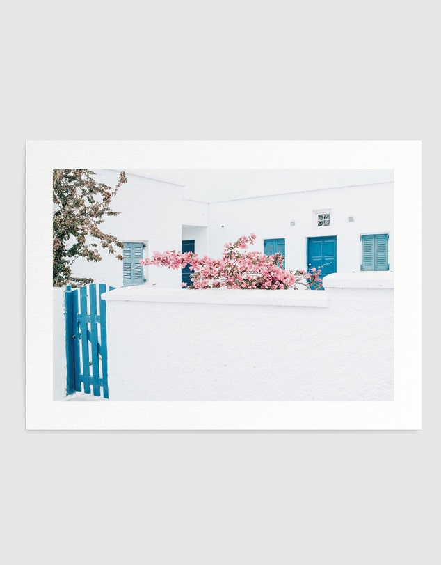Olive et Oriel - Santorini In Spring Art Print