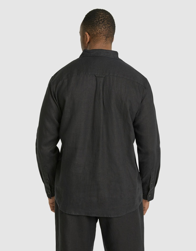 Johnny Bigg - Resort Relaxed Fit Linen Shirt