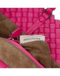 Pre-Loved by Azura Reborn - Pre-Loved Intrecciato Trimmed Bicolor Nappa Tote