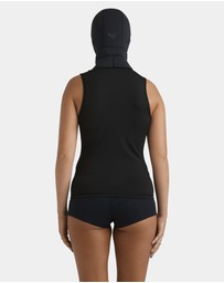 Roxy - Womens 2mm Swell Natural Hooded Vest Wetsuit