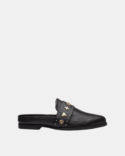 Sol Sana - Tuesday Slide Black/Gold Hearts