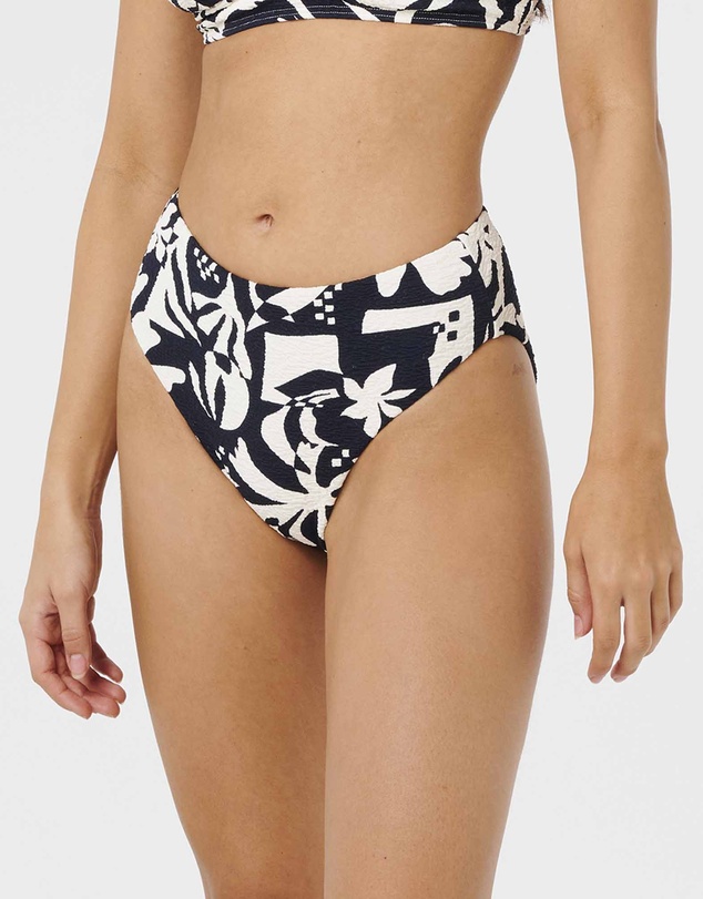 Rip Curl - Topanga Geo Good Pant Coverage Bikini Bottom