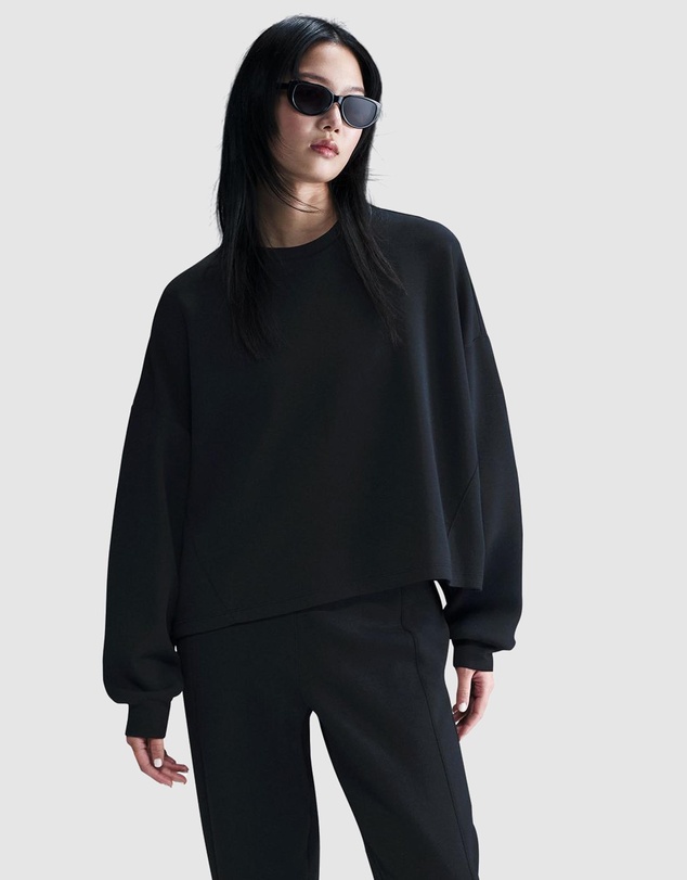 Nike - 24.7 ImpossiblySoft Dri-FIT Oversized Crew-Neck Top