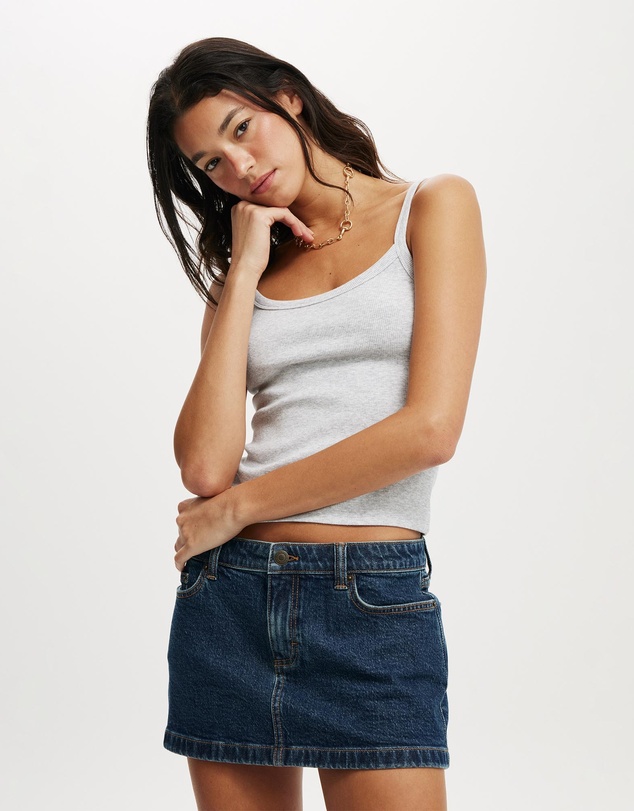 Cotton On - Goldie Rib Scoop Cami