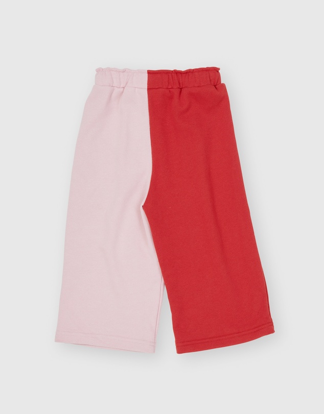 Goldie + Ace - Comfy Embroidered Wide Leg Sweatpants - Babies-Kids
