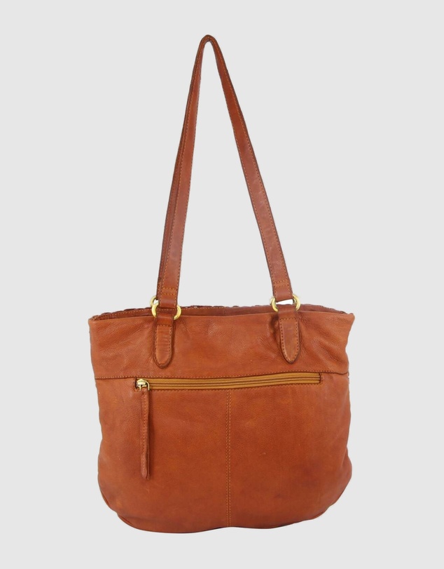 Pierre Cardin - Woven Leather Shoulder Bag