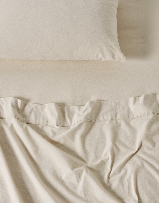Linen House - Flannelette Plain-Dyed Sheet Set
