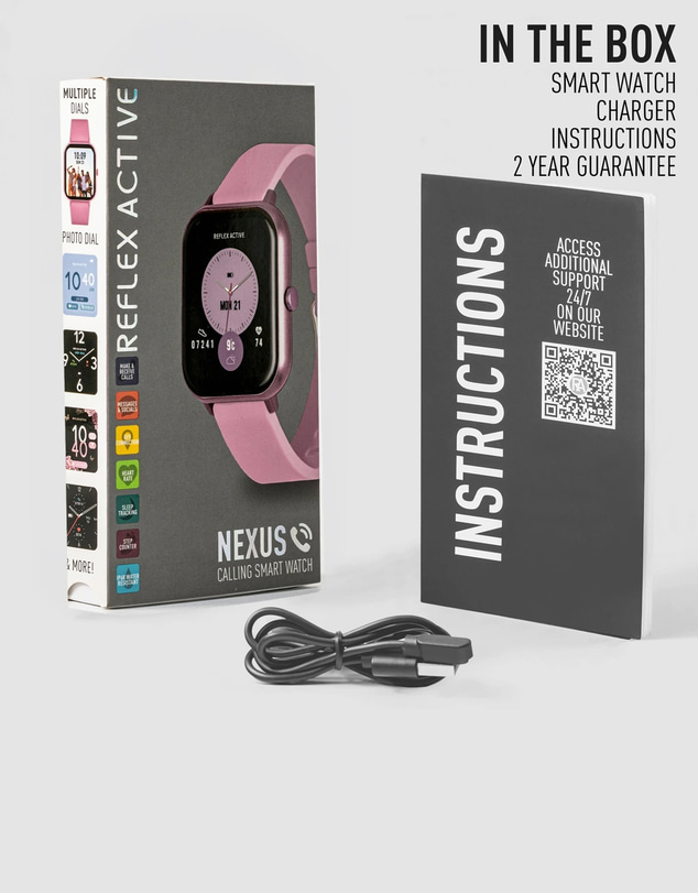 Reflex Active - Nexus Lite Pink Smart Watch