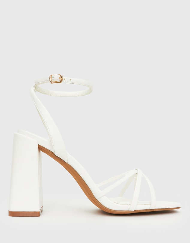 Betts - Solana Strappy High Block Heel Sandals