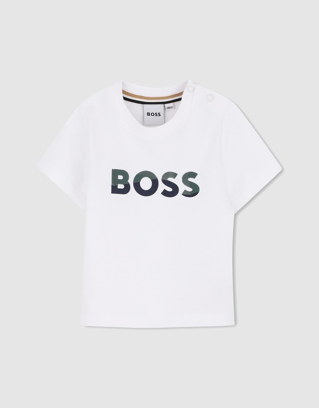 BOSS - T Shirt And Bermuda Shorts - Kids