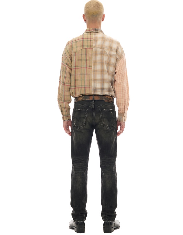 THE TALES - Half n Half Teddy Western Shirt
