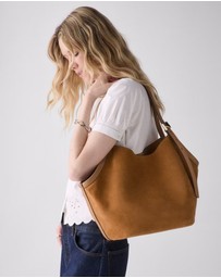 Kate Spade - Deco Suede Tulip Tote Bag