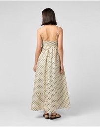 MVN - Polka Dot Maxi Dress