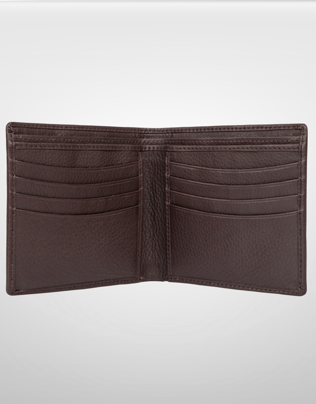 DENTS - Beauley RFID Pebble Grain Bifold Slim Leather Wallet