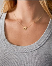 Bianc - Large Star of David Necklace