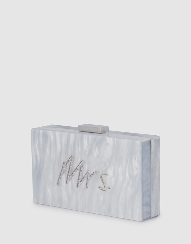 Olga Berg - MRS. Glitter Acrylic Clutch