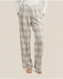 Gingerlilly - Sarita Buffalo Check Wide Pant