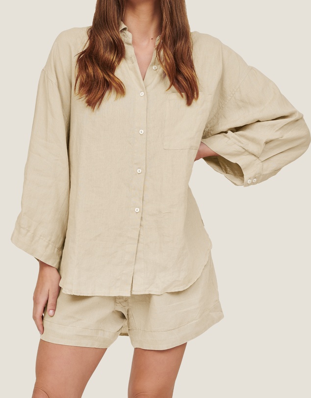 Carlotta + Gee - 100% Linen Shirt