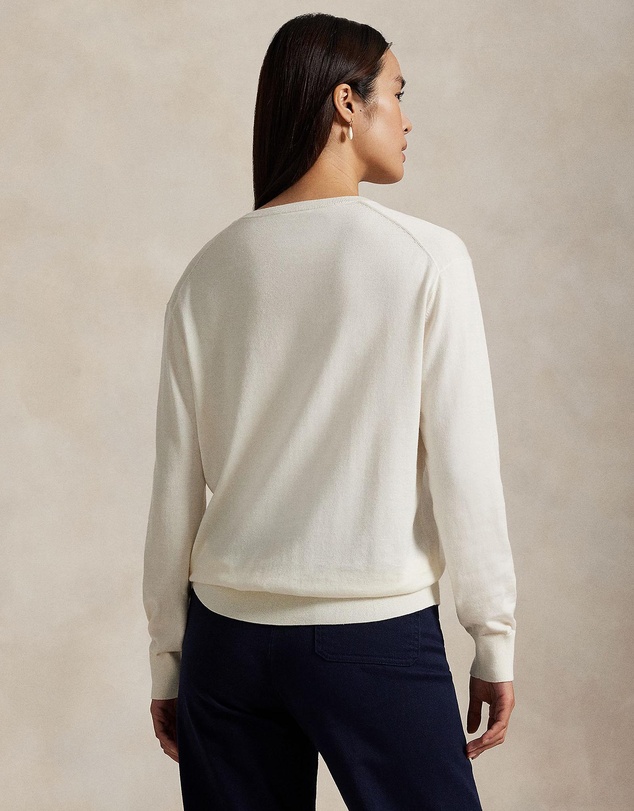 Polo Ralph Lauren - Cotton V-Neck Sweater